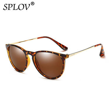Cat Eye Polarized Sunglasses Classic Women Brand Design Vintage Mirrored Sun Glasses AV8R